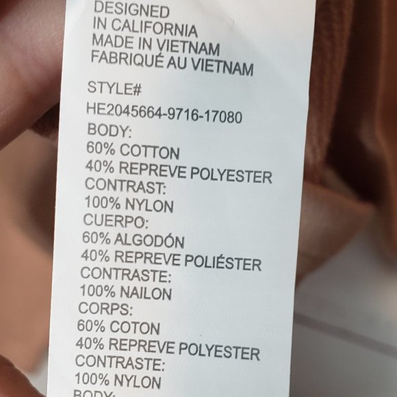 Fabletics Audrey Cropped Pleated Panel Sleeve Hoodie - Picture 14 of 16